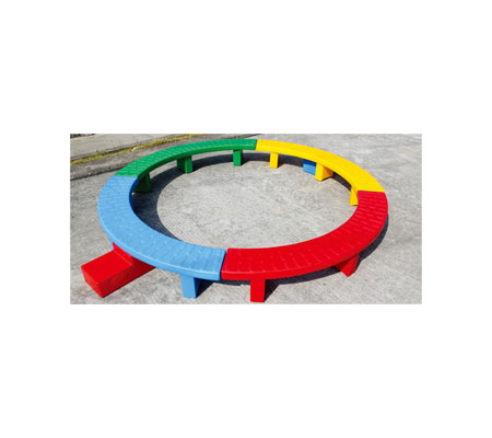 塑料圓型獨木橋