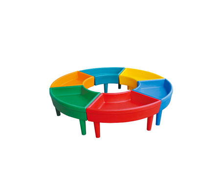 圓形組合沙水盤