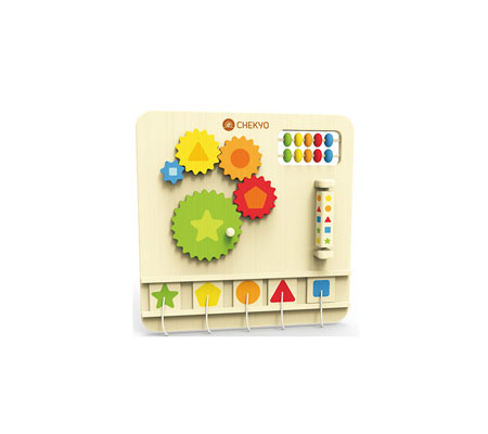 形狀顏色認知板