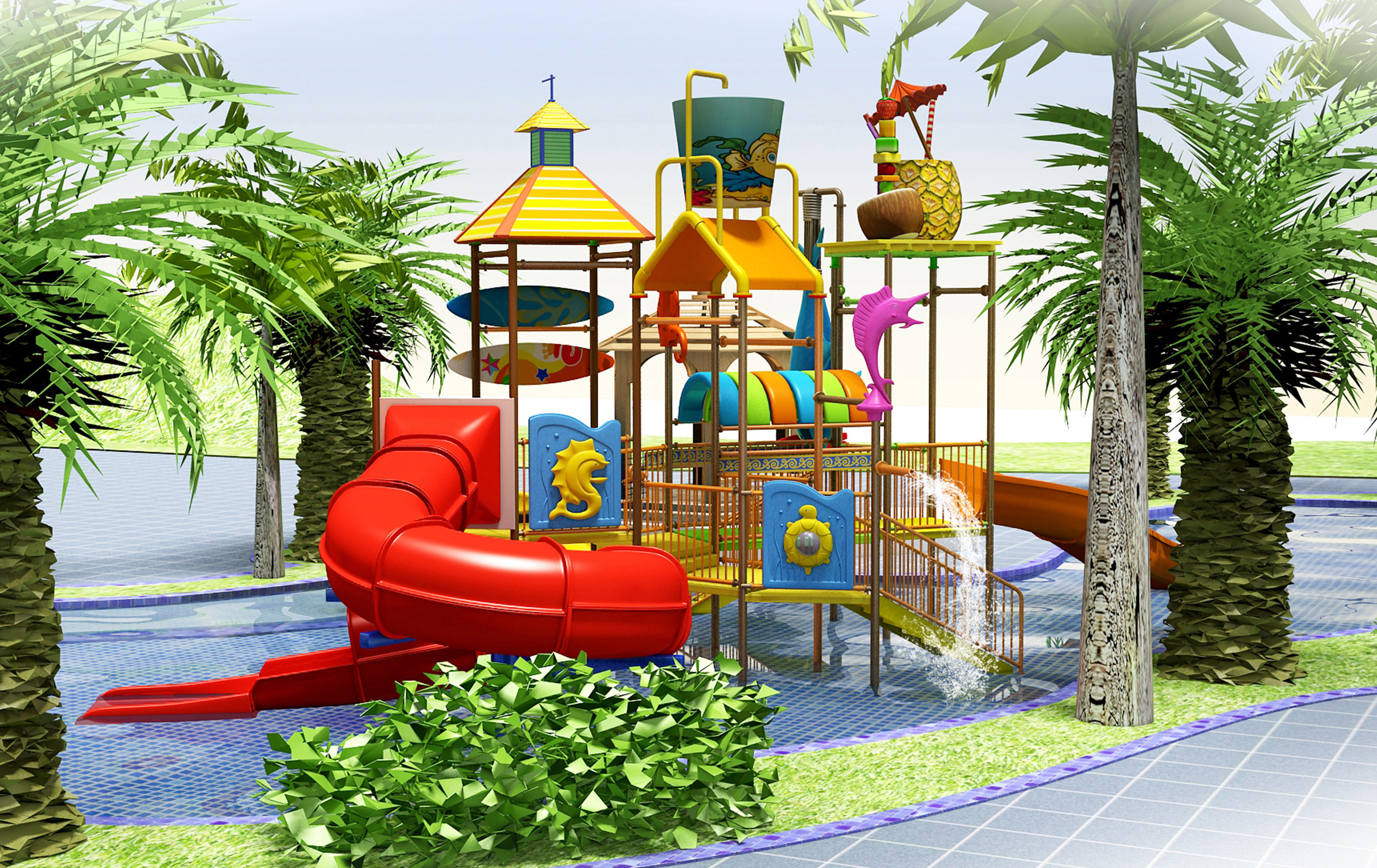 水上樂(lè)園水寨