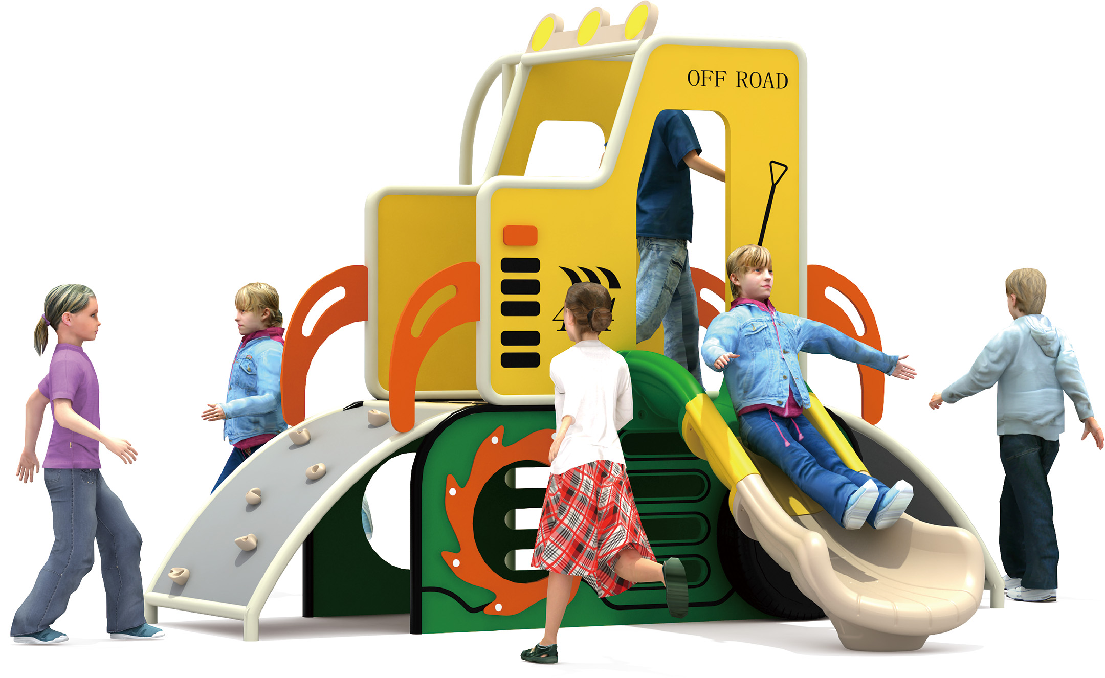 HJ-17703-組合滑梯