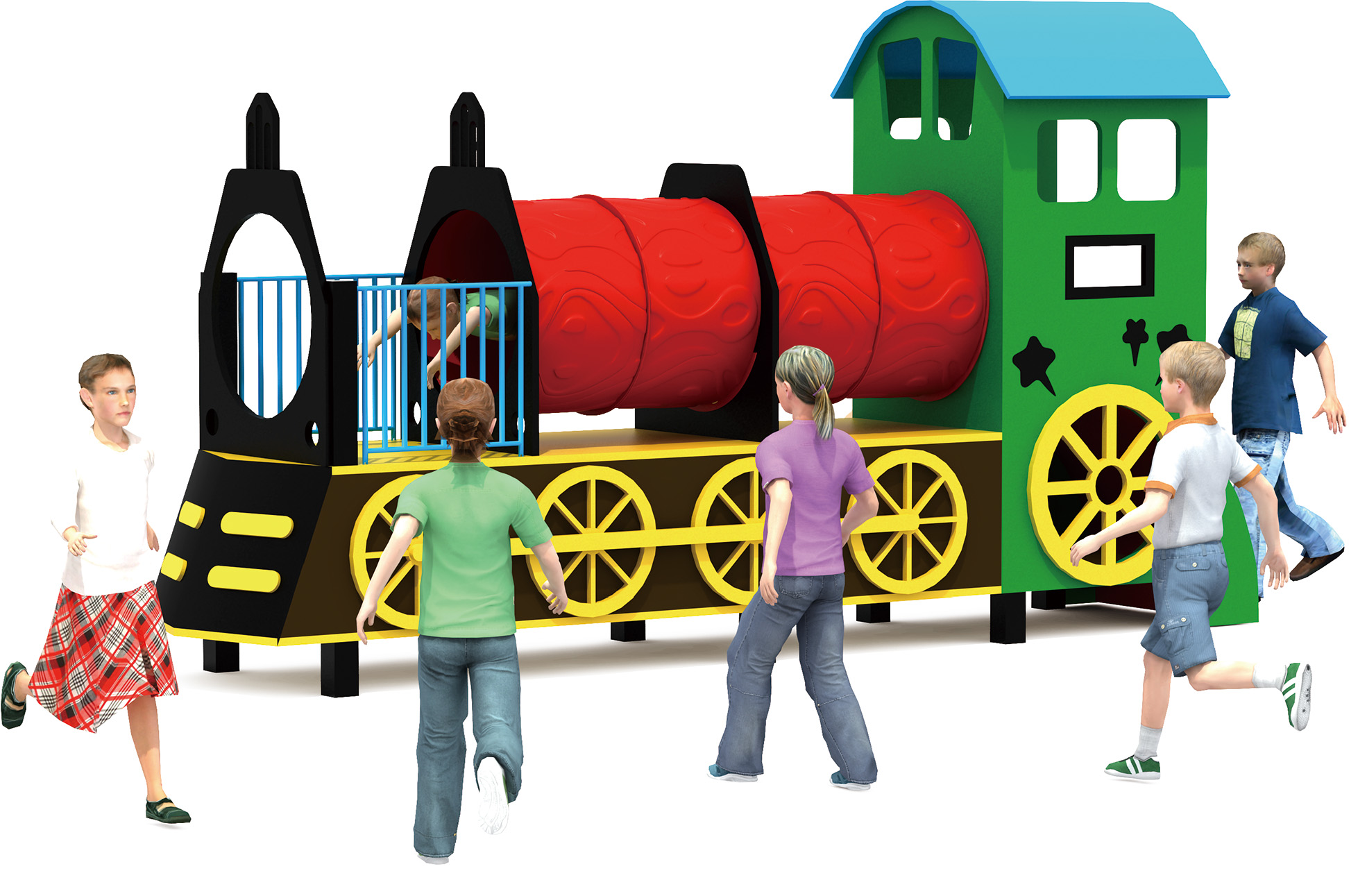 HJ-17602-組合滑梯