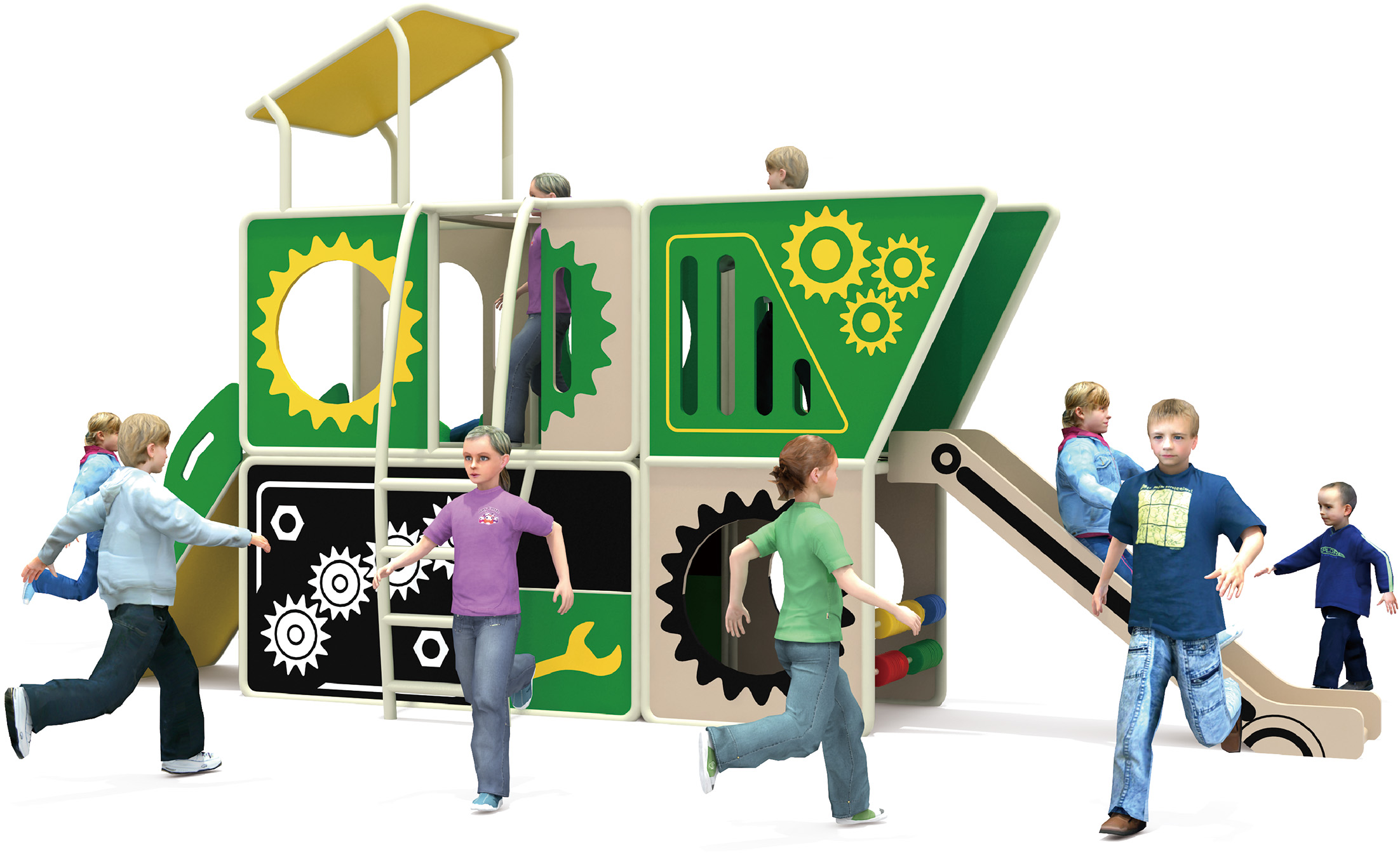 HJ-17503-組合滑梯