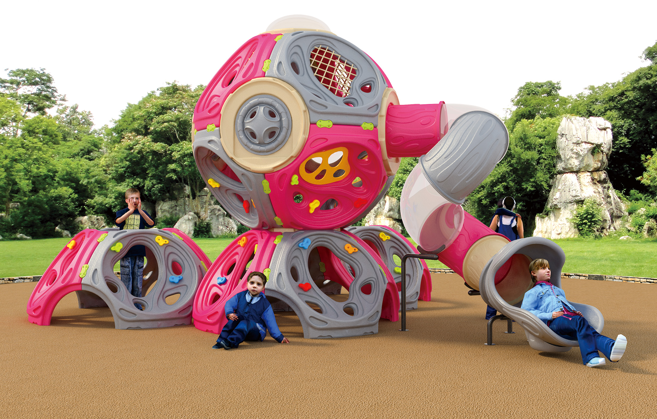 HJ-19003-組合滑梯