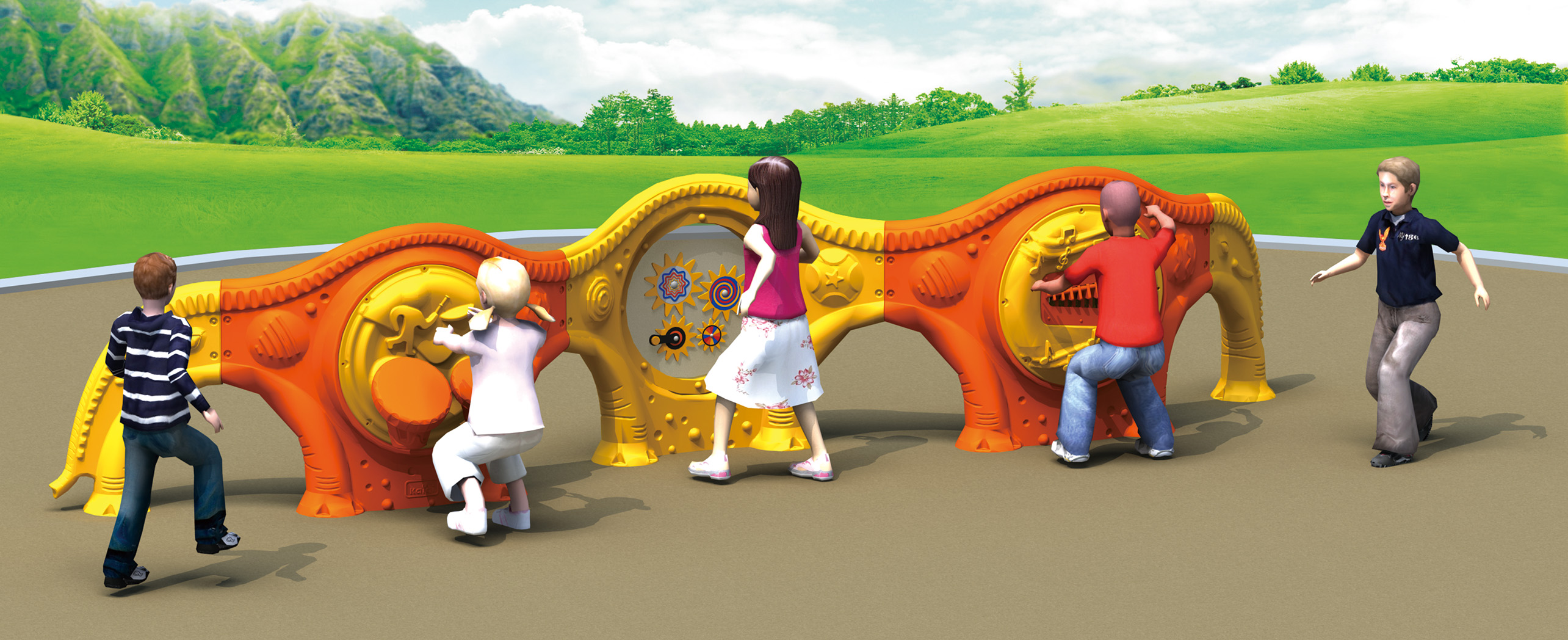 HJ-19801-多功能大象圍欄