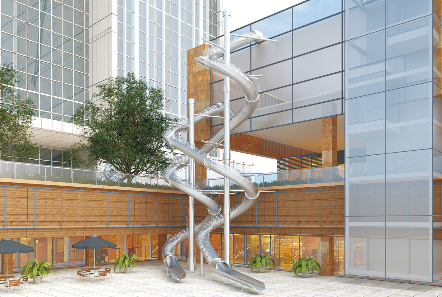 HK-7404-組合滑梯